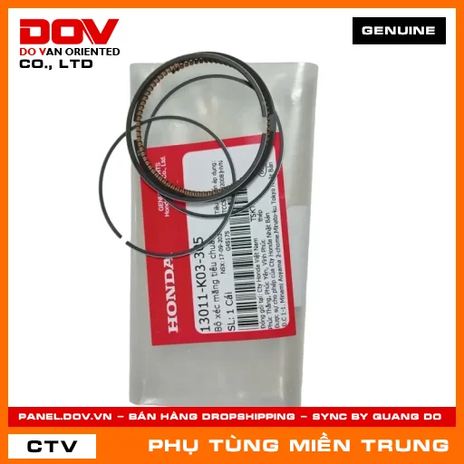 BỘ XÉC MĂNG TIÊU CHUẨN HONDA CHÍNH HÃNG (MÃ: 13011K03305) — 13011K03305