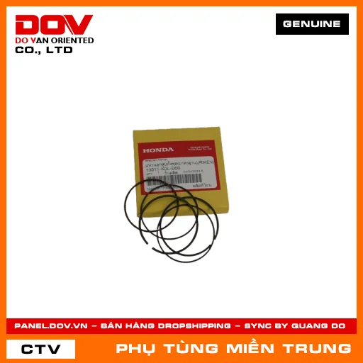 BỘ XÉC MĂNG TIÊU CHUẨN HONDA CHÍNH HÃNG (MÃ: 13011K0LD00) — 13011K0LD00