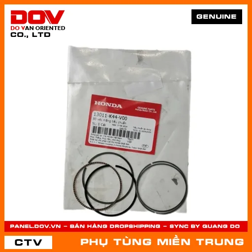 BỘ XÉC MĂNG TIÊU CHUẨN HONDA CHÍNH HÃNG (MÃ: 13011K44V00) — 13011K44V00