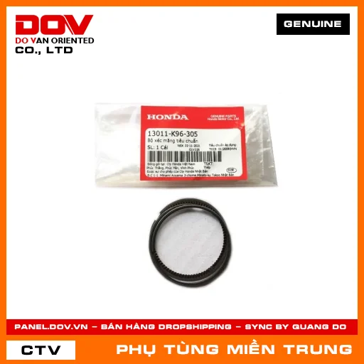 BỘ XÉC MĂNG TIÊU CHUẨN HONDA CHÍNH HÃNG (MÃ: 13011K96305) — 13011K96305