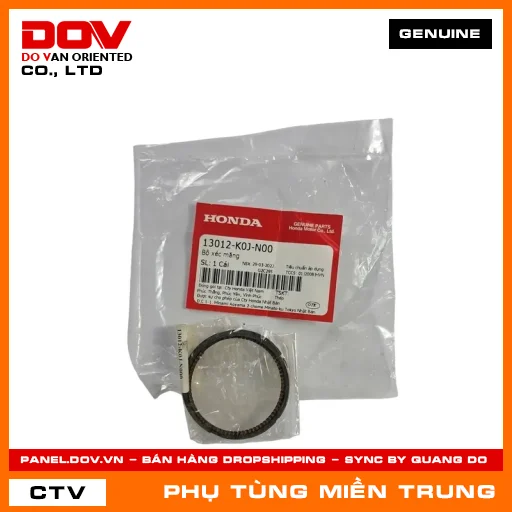BỘ XÉC MĂNG HONDA CHÍNH HÃNG (MÃ: 13012K0JN00) — 13012K0JN00