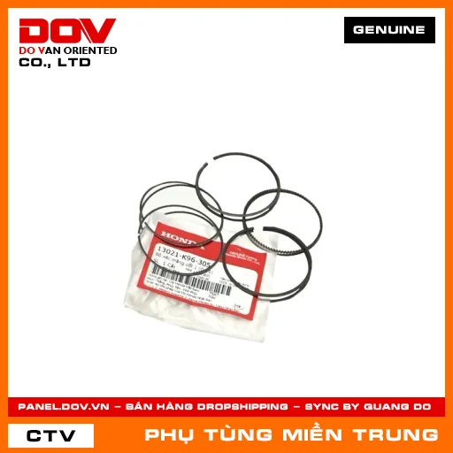 BỘ XÉC MĂNG CỐT 1 (0.25) HONDA CHÍNH HÃNG (MÃ: 13021K96305) — 13021K96305