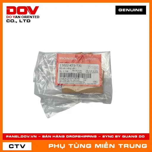 BỘ XÉC MĂNG CỐT 1 HONDA CHÍNH HÃNG (MÃ: 13022K73T30) — 13022K73T30