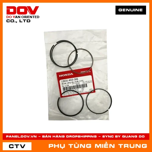 BỘ XÉC MĂNG TIÊU CHUẨN (0.05) HONDA CHÍNH HÃNG (MÃ: 13031K03306) — 13031K03306