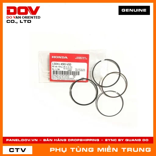 BỘ XÉC MĂNG CỐT 3 (0.75) HONDA CHÍNH HÃNG (MÃ: 13041K90V00) — 13041K90V00