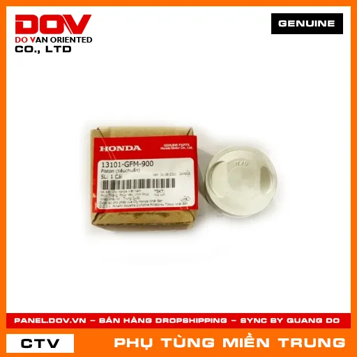PISTON (TIÊUCHUẨN) HONDA CHÍNH HÃNG (MÃ: 13101GFM900) — 13101GFM900