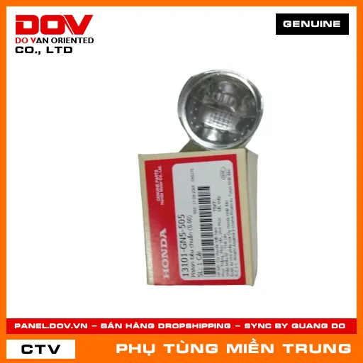 PISTON TIÊU CHUẨN (0.00) HONDA CHÍNH HÃNG (MÃ: 13101GN5505) — 13101GN5505