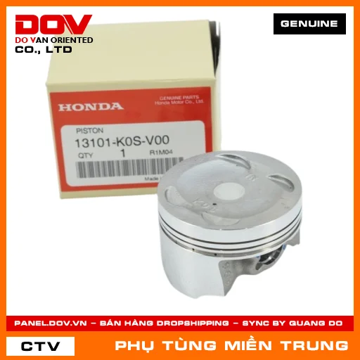 BỘ PISTON TIÊU CHUẨN HONDA CHÍNH HÃNG (MÃ: 13101K0SV00) — 13101K0SV00