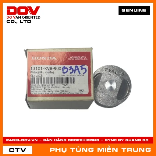 PISTON(TIÊU CHUẨN) HONDA CHÍNH HÃNG (MÃ: 13101KVB900) — 13101KVB900
