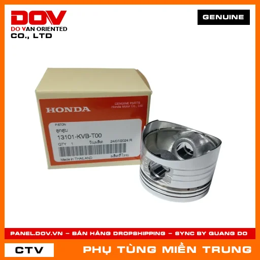 PISTON TIÊU CHUẨN (0.00) HONDA CHÍNH HÃNG (MÃ: 13101KVBT00) — 13101KVBT00