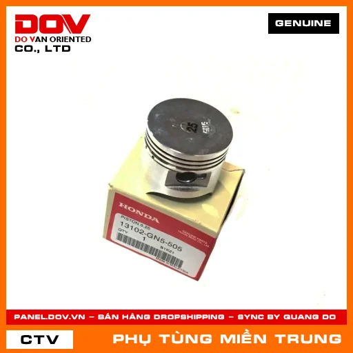 PISTON CỐT 1 (0.25) HONDA CHÍNH HÃNG (MÃ: 13102GN5505) — 13102GN5505
