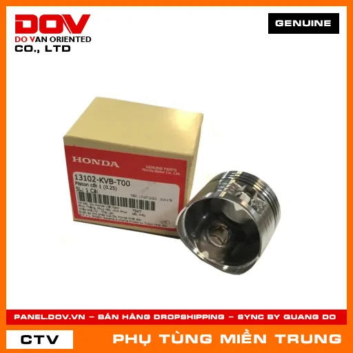PISTON CỐT 1 (0.25) HONDA CHÍNH HÃNG (MÃ: 13102KVBT00) — 13102KVBT00