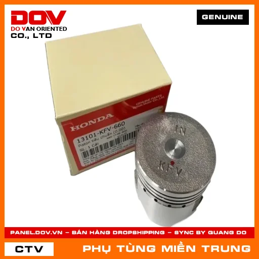 PISTON CỐT 2 (0.50) HONDA CHÍNH HÃNG (MÃ: 13103KFV660) — 13103KFV660