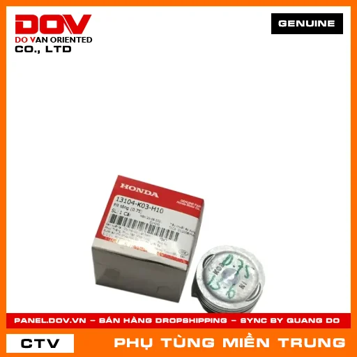 PISTON (0.75) HONDA CHÍNH HÃNG (MÃ: 13104K03H10) — 13104K03H10