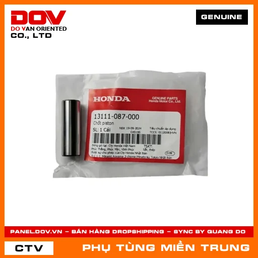 CHỐT PISTON HONDA CHÍNH HÃNG (MÃ: 13111087000) — 13111087000