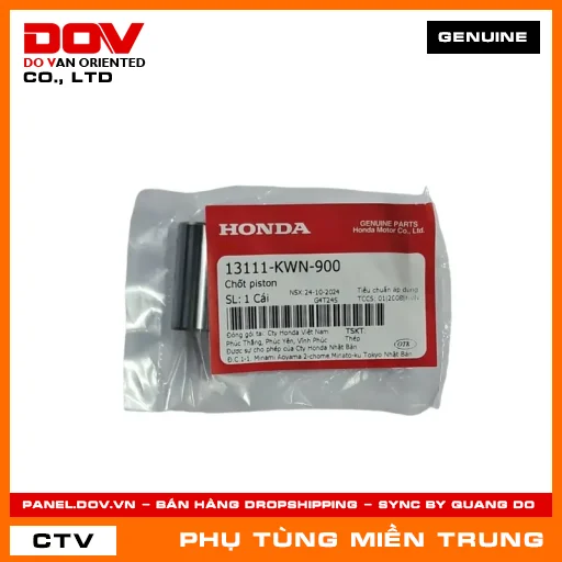 CHỐT PISTON HONDA CHÍNH HÃNG (MÃ: 13111KWN900) — 13111KWN900
