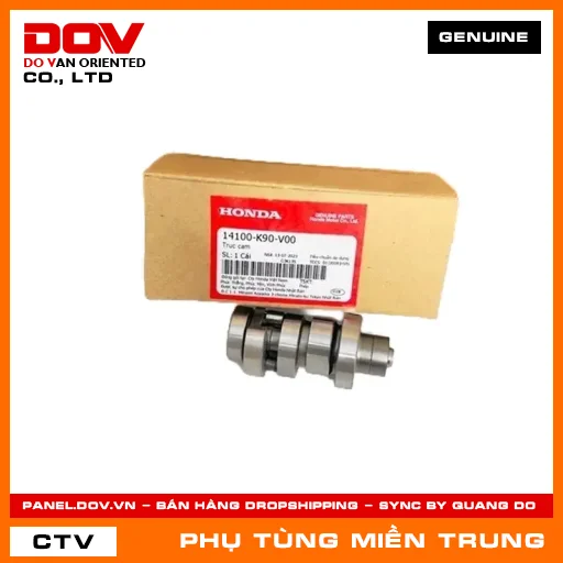 TRỤC CAM HONDA CHÍNH HÃNG (MÃ: 14100K90V00) — 14100K90V00