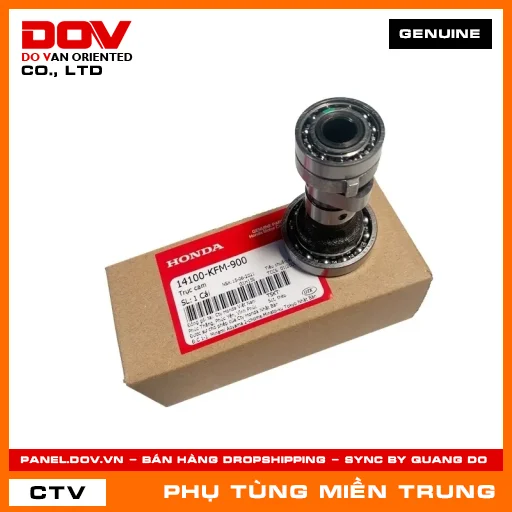 TRỤC CAM HONDA CHÍNH HÃNG (MÃ: 14100KFM900) — 14100KFM900
