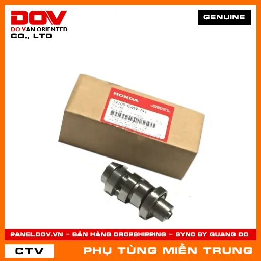 TRỤC CAM HONDA CHÍNH HÃNG (MÃ: 14100KWW741) — 14100KWW741