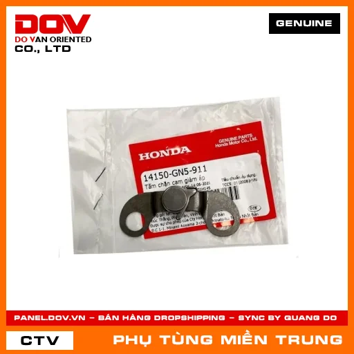 TẤM CHẶN CAM GIẢM ÁP HONDA CHÍNH HÃNG (MÃ: 14150GN5911) — 14150GN5911