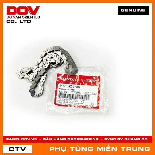 XÍCH CAM (92 MẮT) HONDA CHÍNH HÃNG (MÃ: 14401K29V82) — 14401K29V82