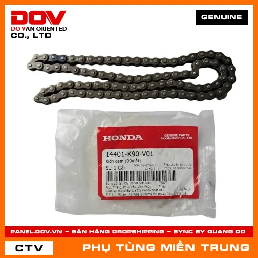 XÍCH CAM (90MẮT) HONDA CHÍNH HÃNG (MÃ: 14401K90V01) — 14401K90V01