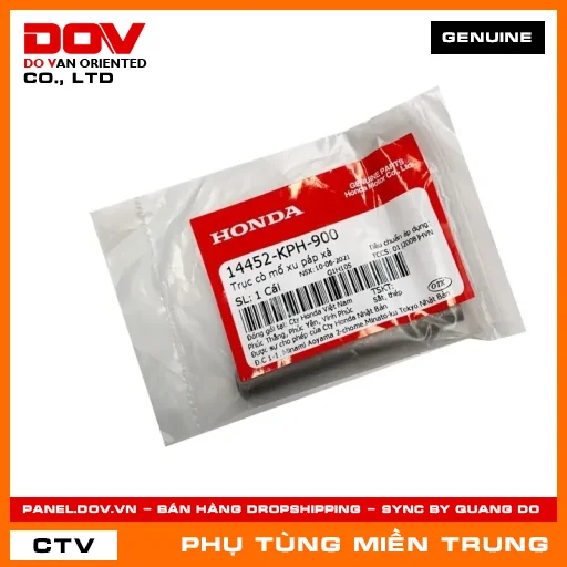 TRỤC CÒ MỔ XU PÁP XẢ HONDA CHÍNH HÃNG (MÃ: 14452KPH900) — 14452KPH900