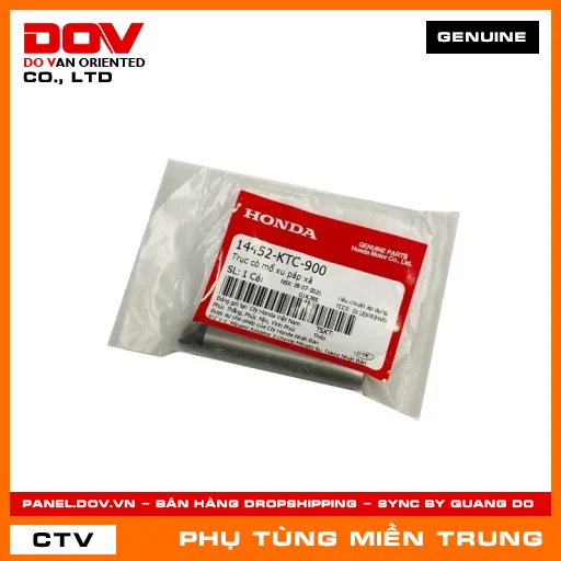 TRỤC CÒ MỔ XU PÁP XẢ HONDA CHÍNH HÃNG (MÃ: 14452KTC900) — 14452KTC900
