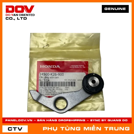 CẦN CĂNG XÍCH CAM HONDA CHÍNH HÃNG (MÃ: 14500K26900) — 14500K26900