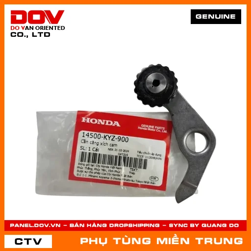 CẦN CĂNG XÍCH CAM HONDA CHÍNH HÃNG (MÃ: 14500KYZ900) — 14500KYZ900