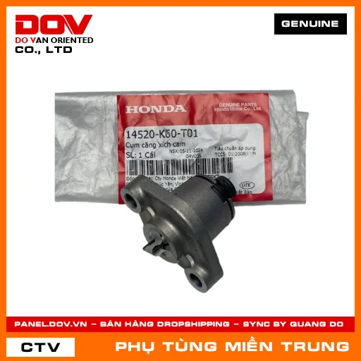 CỤM CĂNG XÍCH CAM HONDA CHÍNH HÃNG (MÃ: 14520K60T01) — 14520K60T01