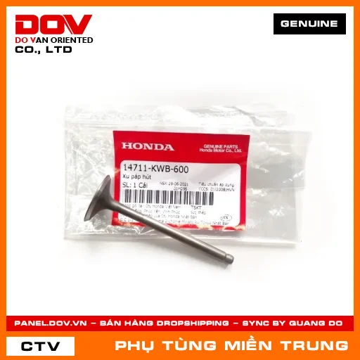 XU PÁP HÚT HONDA CHÍNH HÃNG (MÃ: 14711KWB600) — 14711KWB600