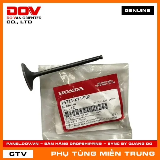 XU PÁP HÚT HONDA CHÍNH HÃNG (MÃ: 14711KYJ900) — 14711KYJ900