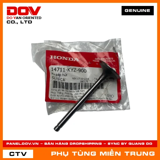 XU PÁP HÚT HONDA CHÍNH HÃNG (MÃ: 14711KYZ900) — 14711KYZ900