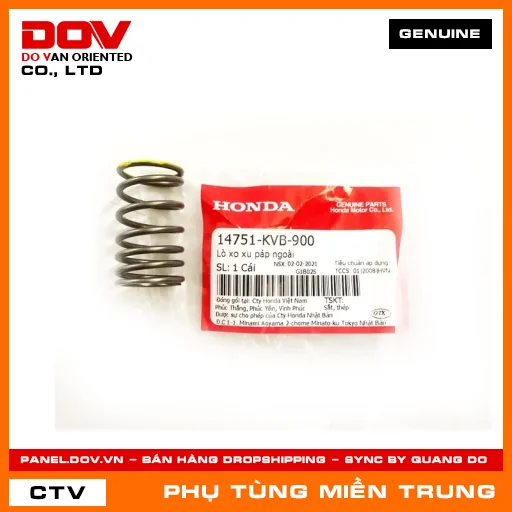 LÒ XO XU PÁP NGOÀI HONDA CHÍNH HÃNG (MÃ: 14751KVB900) — 14751KVB900