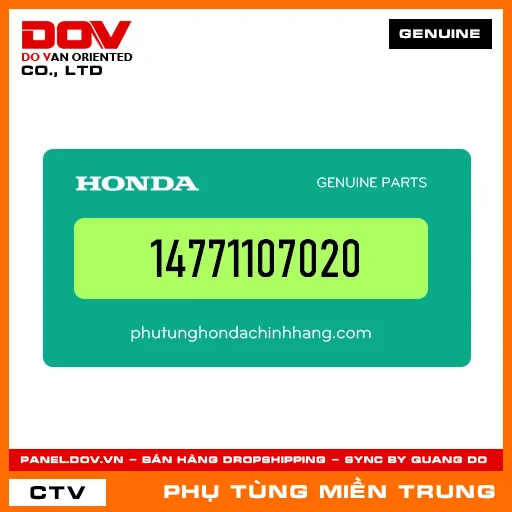 LOADING... HONDA CHÍNH HÃNG (MÃ: 14771107020) — 14771107020