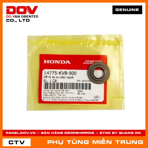 ĐẾ LÒ XO XU PÁP NGOÀI HONDA CHÍNH HÃNG (MÃ: 14775KVB900) — 14775KVB900