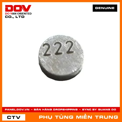 VÒNG ĐỆM XU PÁP (2.225) HONDA CHÍNH HÃNG (MÃ: 14942KT7013) — 14942KT7013