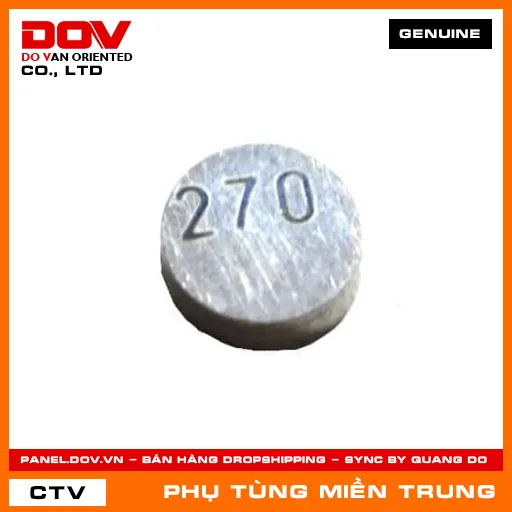 VÒNG ĐỆM XU PÁP (2.700) HONDA CHÍNH HÃNG (MÃ: 14961KT7013) — 14961KT7013