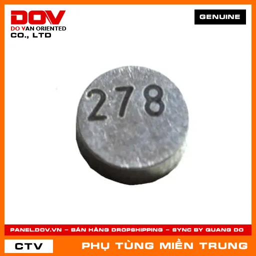 VÒNG ĐỆM XU PÁP (2.775) HONDA CHÍNH HÃNG (MÃ: 14964KT7013) — 14964KT7013