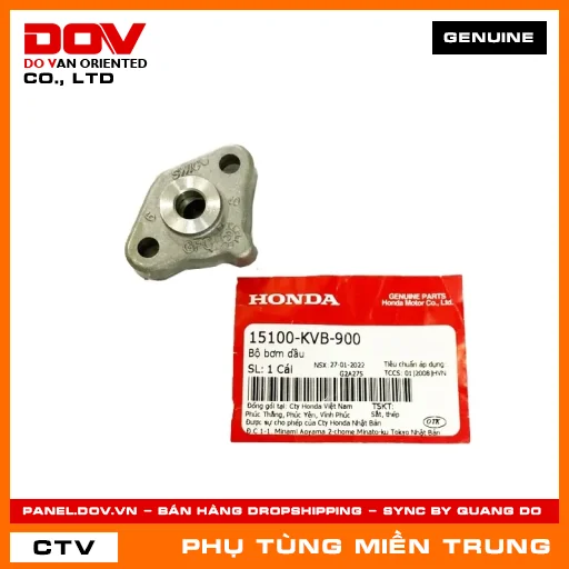 BỘ BƠM DẦU HONDA CHÍNH HÃNG (MÃ: 15100KVB900) — 15100KVB900
