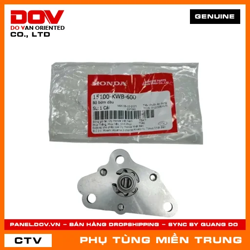 BỘ BƠM DẦU HONDA CHÍNH HÃNG (MÃ: 15100KWB600) — 15100KWB600