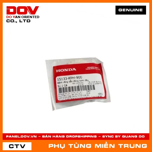 BÁNH RĂNG DẪN ĐỘNG BƠM DẦU HONDA CHÍNH HÃNG (MÃ: 15133KPH900) — 15133KPH900