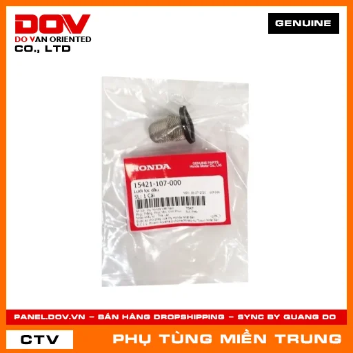 LƯỚI LỌC DẦU HONDA CHÍNH HÃNG (MÃ: 15421107000) — 15421107000