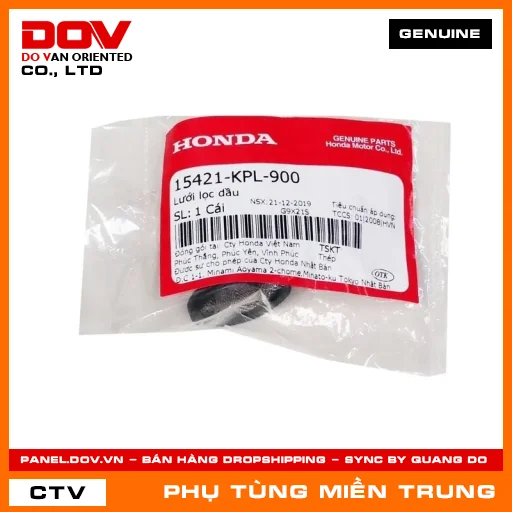 LƯỚI LỌC DẦU HONDA CHÍNH HÃNG (MÃ: 15421KPL900) — 15421KPL900