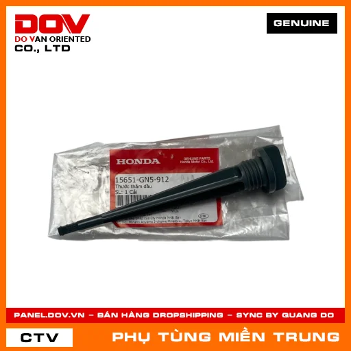 THƯỚC THĂM DẦU HONDA CHÍNH HÃNG (MÃ: 15651GN5912) — 15651GN5912