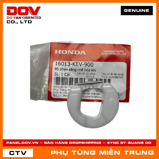 BỘ PHAO XĂNG CHẾ HÒA KHÍ HONDA CHÍNH HÃNG (MÃ: 16013KEV900) — 16013KEV900