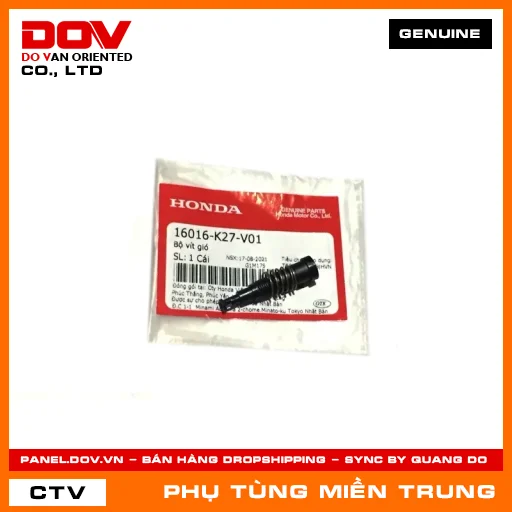 BỘ VÍT GIÓ HONDA CHÍNH HÃNG (MÃ: 16016K27V01) — 16016K27V01