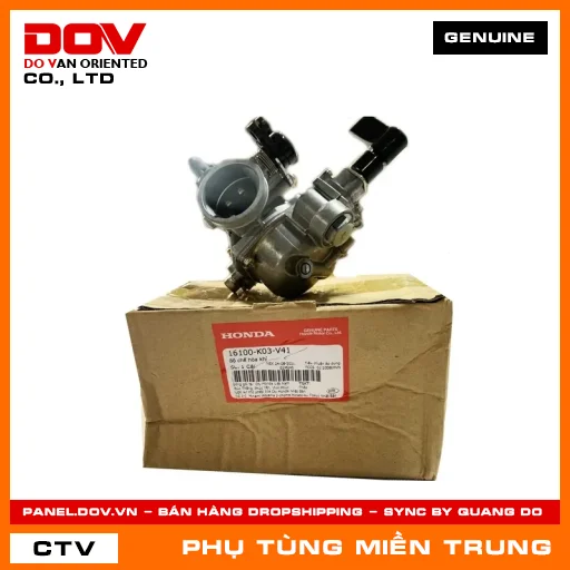 BỘ CHẾ HÒA KHÍ HONDA CHÍNH HÃNG (MÃ: 16100K03V41) — 16100K03V41