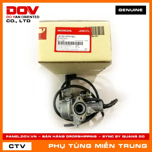 BỘ CHẾ HÒA KHÍ HONDA CHÍNH HÃNG (MÃ: 16100KTM901) — 16100KTM901